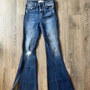 Vervet stretch flare denim
